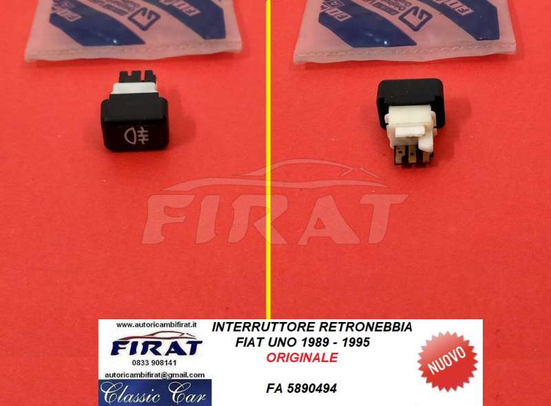 INTERRUTTORE RETRONEBBIA FIAT UNO 89-95 (5890494)